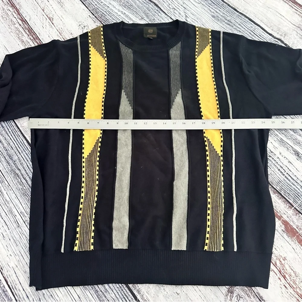 Vintage 90’s F/X Fusion Navy Blue Sweater​